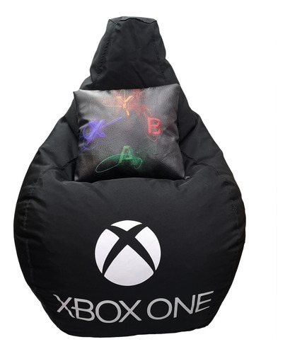  Puff Xbox + Cojin Personalizado Silla Gamer