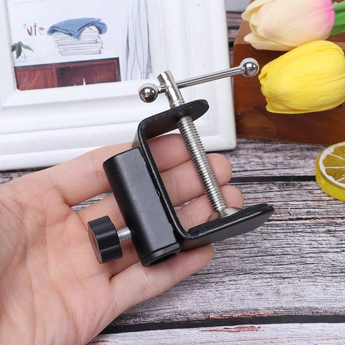 Imagen 4 de 10 de Clamp Morsa Para Brazo De Microfono - Repuesto Completo