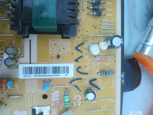 Tarjeta Fuente Samsung Un55k6500af (bn44-00871a) (247) (Usado)