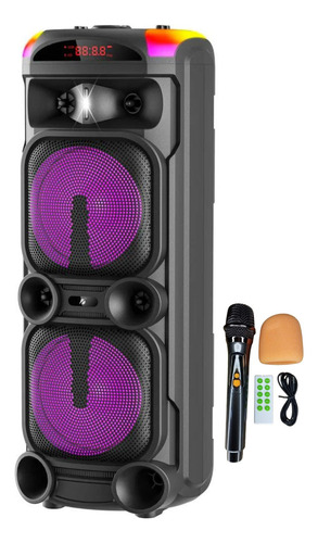 Parlante Kts-1940 Bluetooth Usb Tf Tws Luces Rgb 30 W