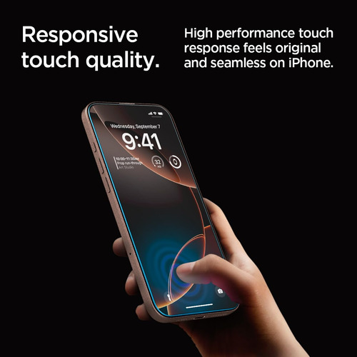 Protetor De Tela Spigen Glastr Ez Fit iPhone 16 Pro Max