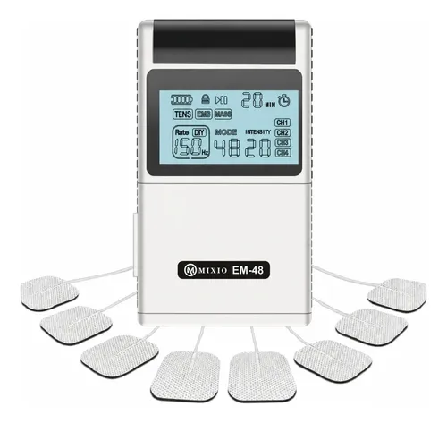 Electroestimulador Muscular Mixio Masajeador 48 Modos