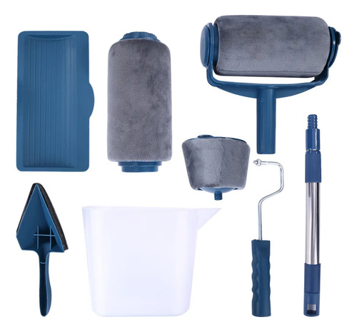 Set De 7pz Rodillo Para Pintar Rellenable