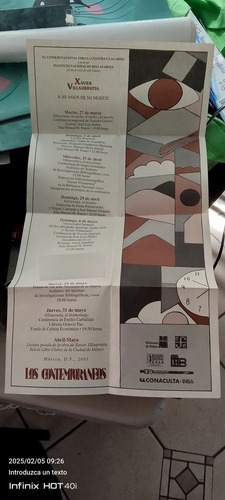 3pósters O Carteles. Feminismo, Xavier Villaurrutia, Códice (Usado)