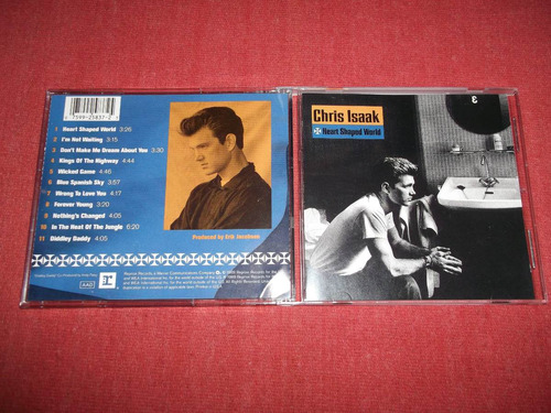 Chris Isaak - Heart Shaped World Cd Usa Ed 1989 Mdisk