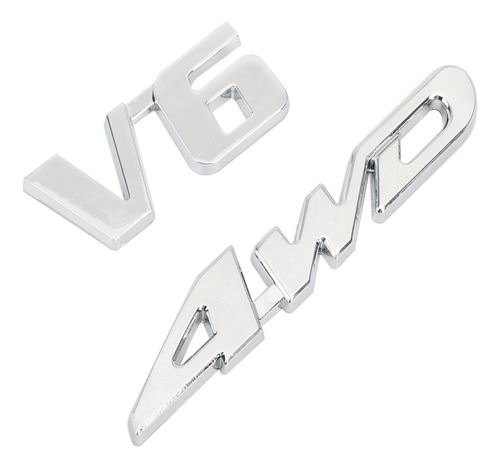 Calcomanía Metálica Con El Emblema De Fender 4wd V6 .