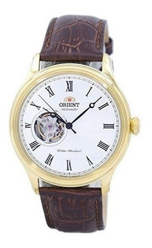 Reloj De Hombre Con Esfera Blanca Automática Orient Open