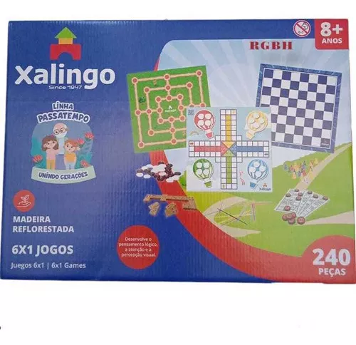 Jogo 4 em 1 Xalingo - xalingo