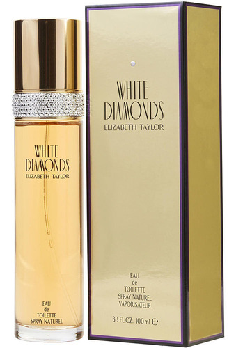 Edt 3.3 Onzas White Diamonds De Elizabeth Taylor Para