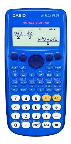 Calculadora azul online casio