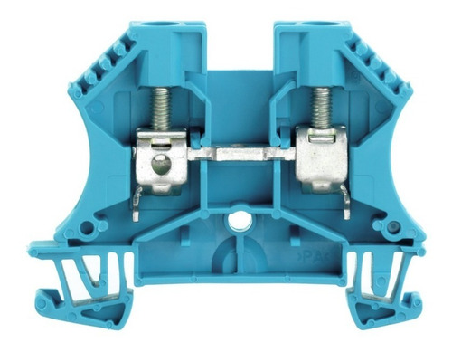 Imagen 1 de 2 de Clema De Paso Azul Wdu 6 Bl Weidmuller 1020280000
