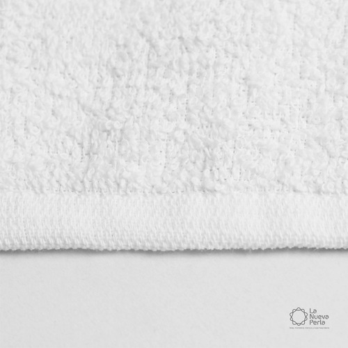 20 Toalla Facial 30x30 Cm. Para Manos Hotelera 100% Algodón Color Blanco Gt