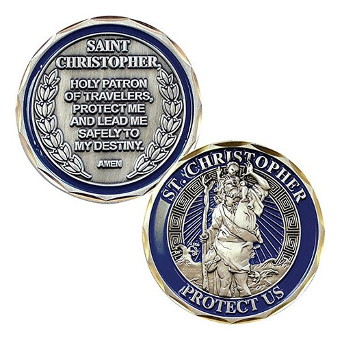 Coin Nueva St. Christopher Challenge