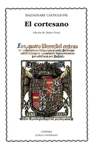 Libro El Cortesano - Castiglione, Baldassare