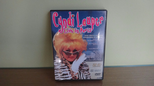 Dvd Cyndi Lauper Live In Paris Original