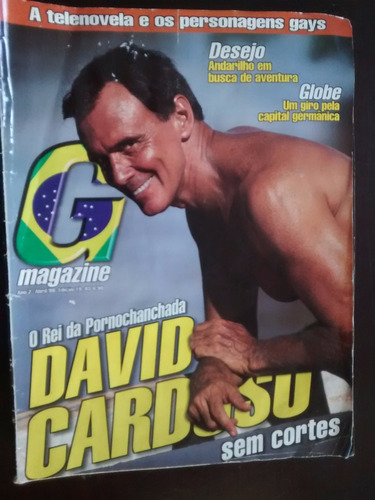 Revista G Magazine David Cardoso Abril 1999 - Frete Grátis