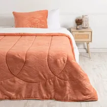 Comprar Plumón Coral Emboss 2 Plazas Coral