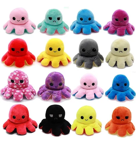 Pulpo de online las emociones peluche