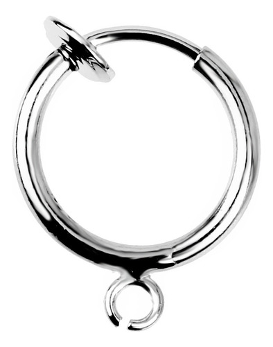 24pcs Hombres Mujeres Plata / Oro Aro Falso Nariz Labio