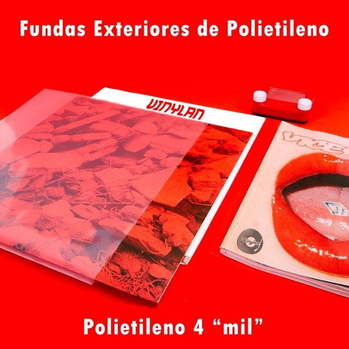 Imagen 3 de 12 de 50 Fundas Interiores Y 50 Fundas Exteriores Para Disco De 12