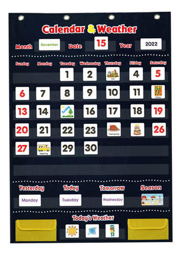 Gráfico De Bolso Do Calendário E Do Tempo Gráfico De