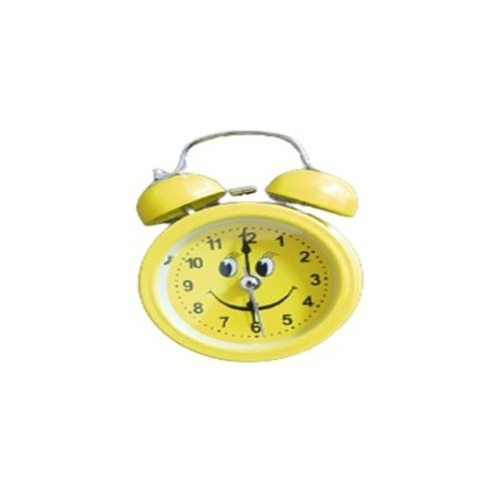 Reloj Despertador 937 De Campanillas Con Emoji 12cms X 8 Cms