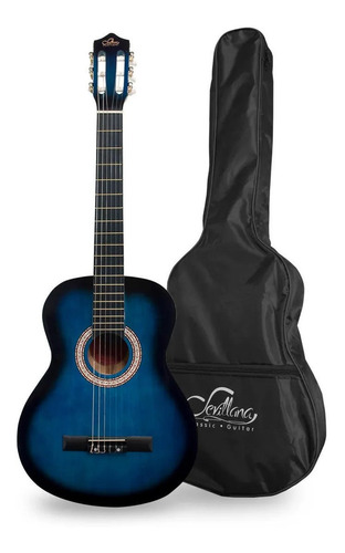 Guitarra Sevillana 30 C/ Funda / Black-blue / 8455