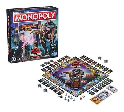 Monopoly Jurassic Park (español)