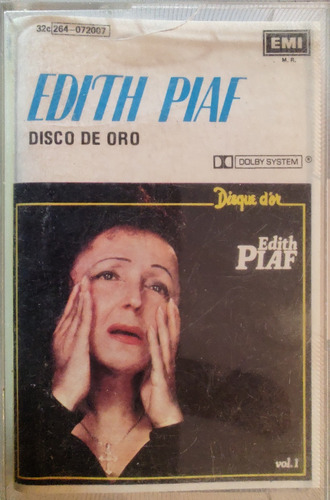 Cassette De Edith Piaf El Disco De Oro La Vie En Rose (2708