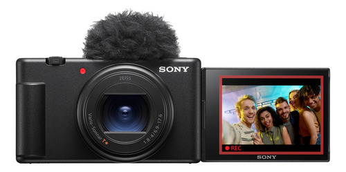 Câmera De Vlog Sony Zv-1 Ii Com Gravação De Vídeo 4k E Flip