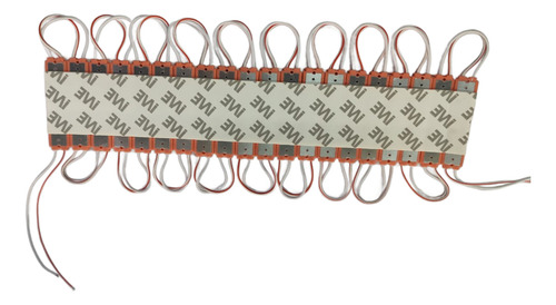 Modulo Led 3 Lupas Fucsia 12v