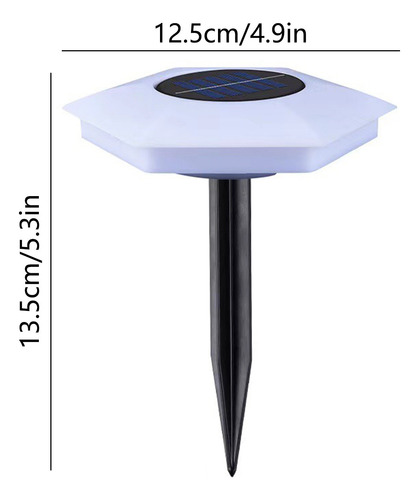 Luces De Tierra C, Fuente De Luz Led Para Exteriores, Automá
