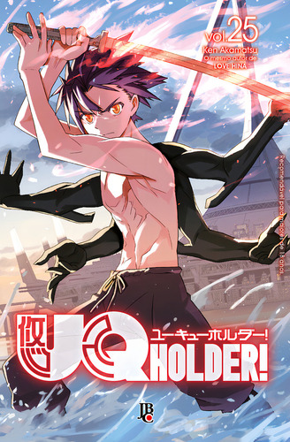 Uq Holder! Vol. 25, de Akamatsu, Ken. Editorial Editora JBC, capa mole em português, 2022