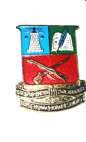 Insignia Para Kepi Correa Liceo Militarizado Monseñor Arias