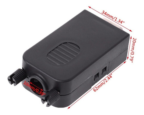 D-sub Db15 Vga Enchufe Macho Tipo Tornillo Diy Conector