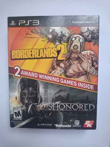 Pack Juegos Ps3 - Dishonored // Borderlands Greatest Hits 