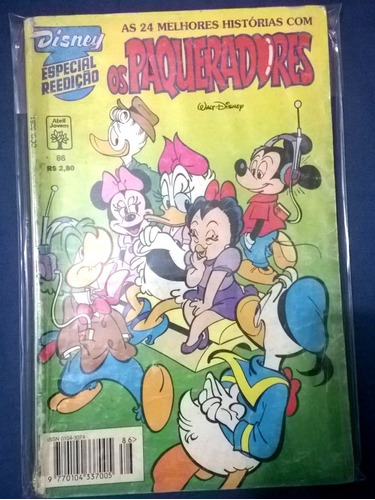 Os Paqueradores Disney Especial Reedição Nº 86! Edição Rara