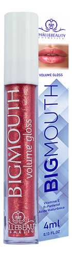 Kit C/ 12 Lip Gloss Volume Big Mouth Phallebeauty Acabamento Brilhante Cor Rosé