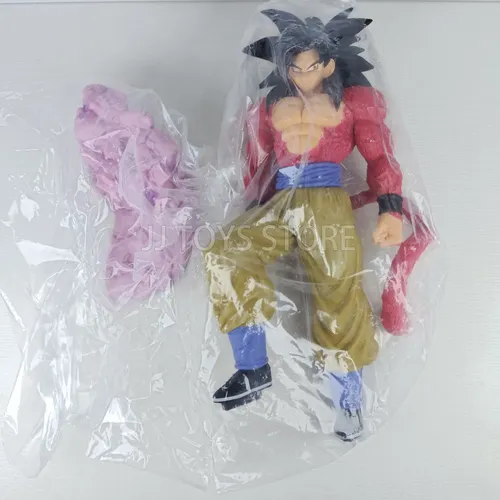 Figuras De Ação Dragon Ball Ssj4 Goku Kit De Garagem