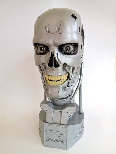 Busto T-800 Exterminador Do Futuro 27cm