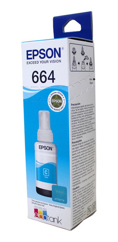 Imagen 1 de 3 de Kit 4 Tintas Epson 664