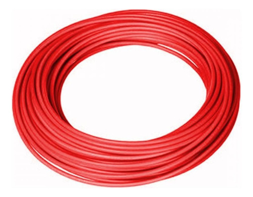 Cable Eléctrico Cal. 10 Rojo Tipo Thw 1 Hilo 50mt