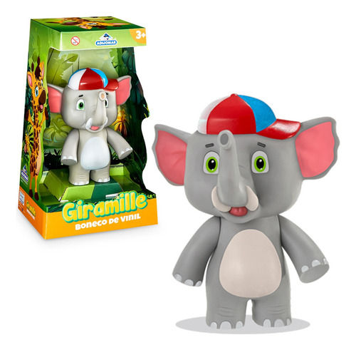 Boneco Elefante Tromba Turma Da Giramille