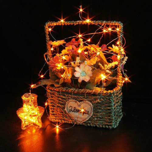 M De Luces Naranjas Cylapex, Paquete De 6, 3.3 Pies,