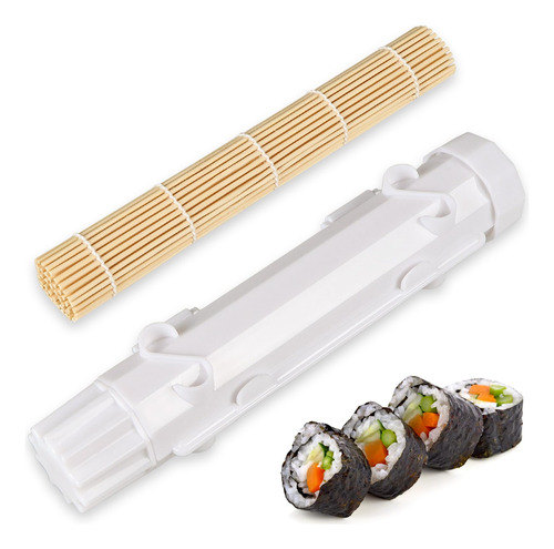 Kit De Sushi Bazooka De Plástico Para Hacer Sushi En Casa