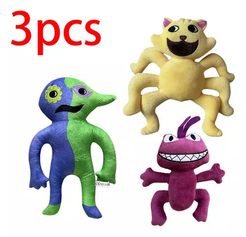 Rainbow Friends Plush, Boneca De PelúCia De 3pcs Para Presente De