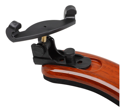 Reposabrazos Para Violín, Madera De Café, Plástico Abs (4/4,