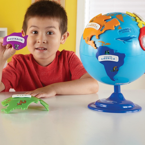 Juegos Didacticos De Globo Terraqueo Para Niños En 3d Chico