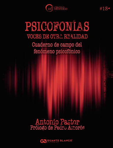 Psicofonías, Voces De Otra Realidad, De Pastor , Antonio.., Vol. 1.0. Editorial Guante Blanco, Tapa Blanda, Edición 1.0 En Español, 2016