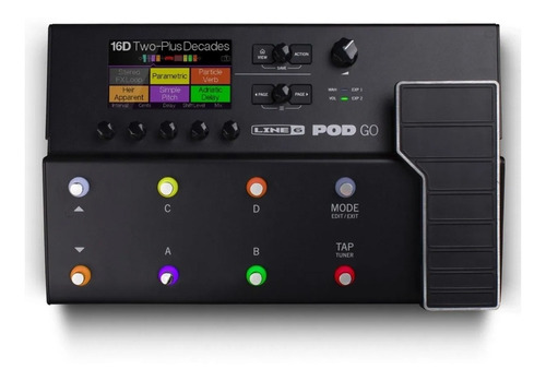 Pedalera Multiefectos Para Guitarra Line 6 Pod Go- Oferta!